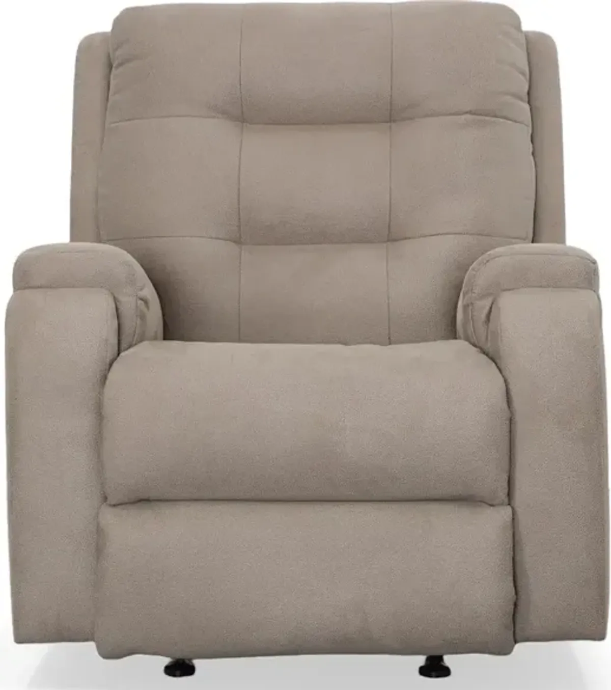 AMBROSE POWER ROCKER RECLINER WITH HEADREST AND LUMBAR SUPPORT