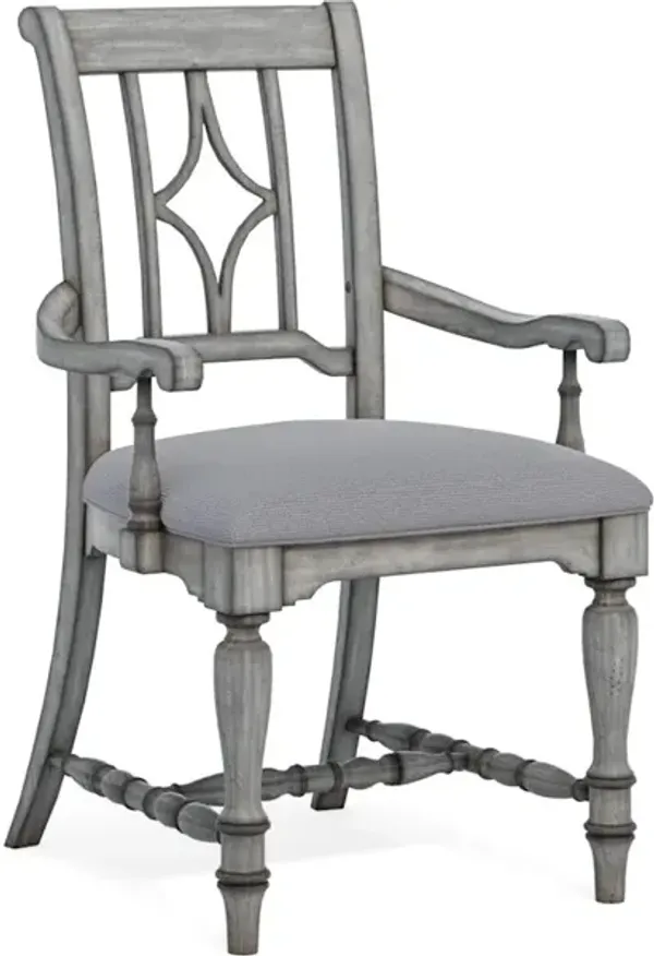 Upholstered Arm Dining Chair