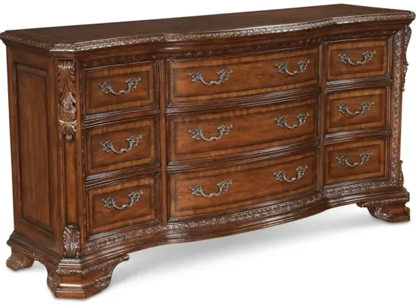 Old World - 9 Drawer Dresser