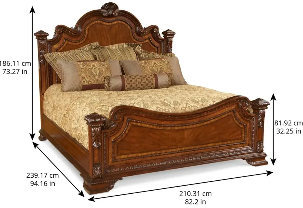 Old World 6/6 Estate Bed