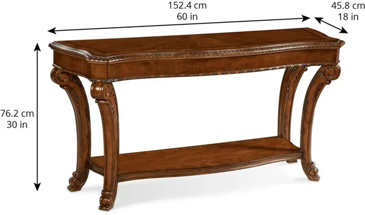 Old World-Sofa Table