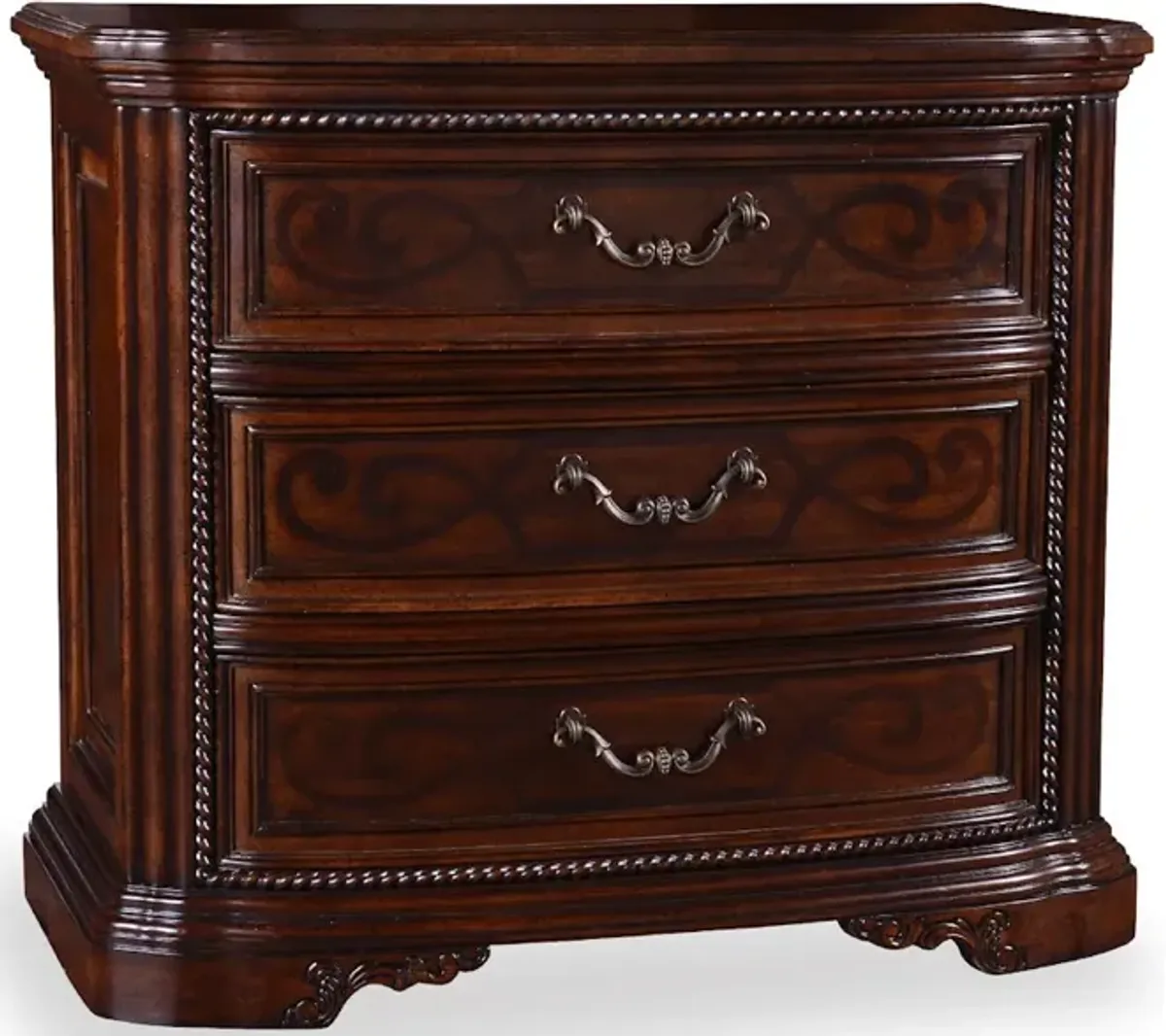 Valencia - 3 Drawer Nightstand