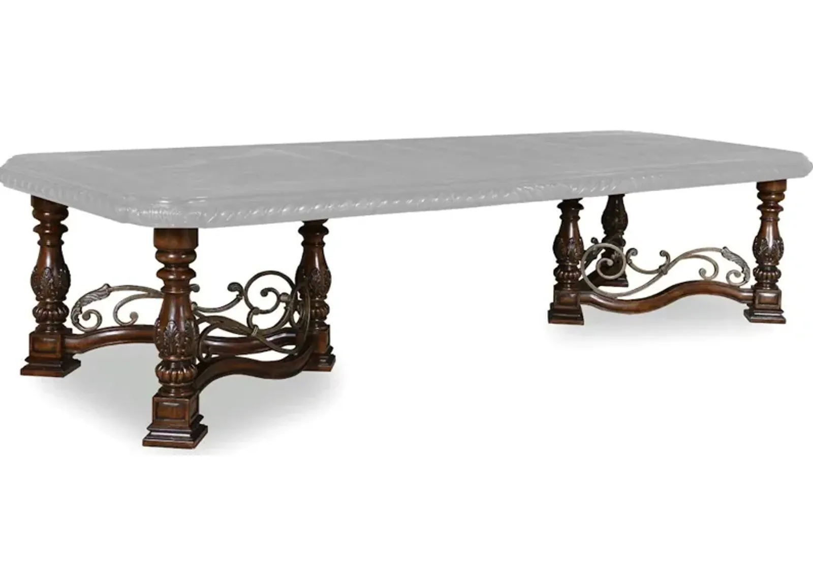 Valencia Trestle Dining Table Base