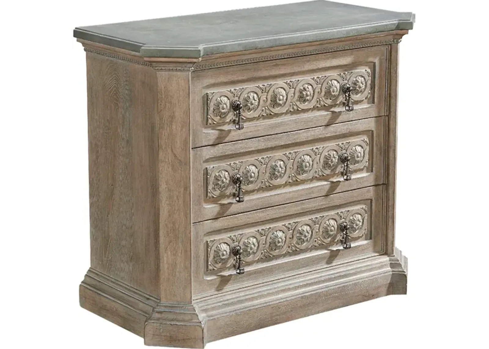 Arch Salvage-Gabriel Bedside Chest-Parch