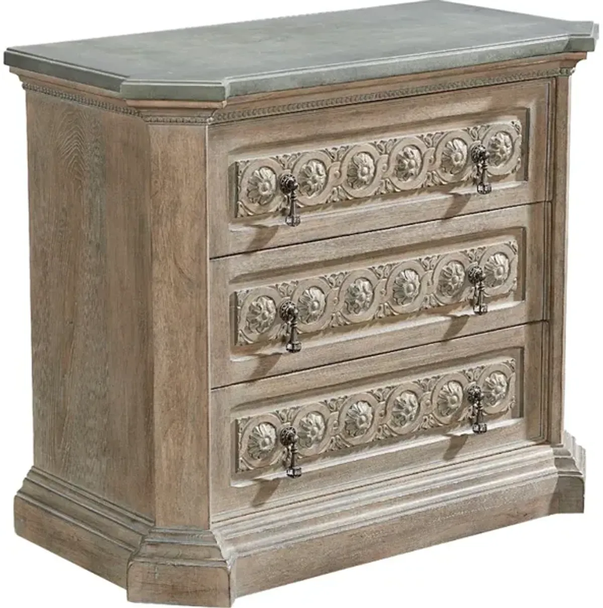 Arch Salvage-Gabriel Bedside Chest-Parch