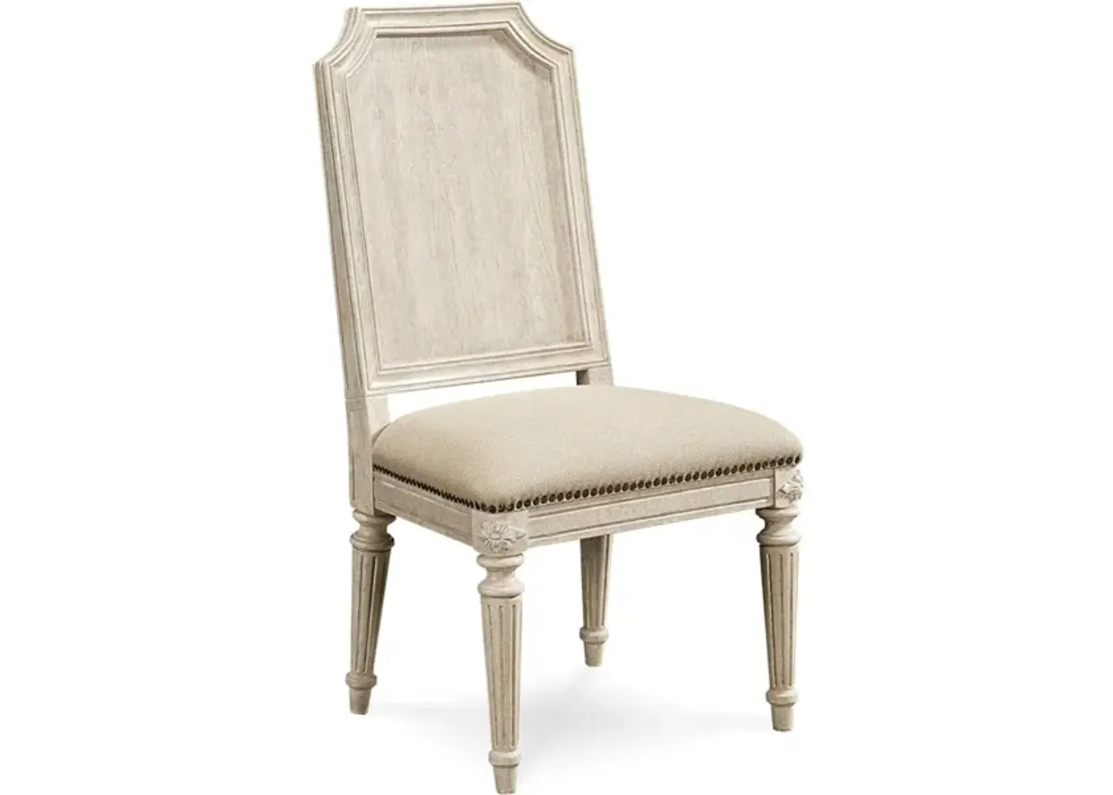 Arch Salvage-Mills Side Chair-Cirrus