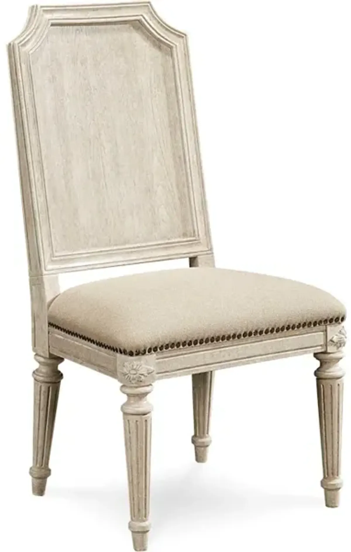 Arch Salvage-Mills Side Chair-Cirrus