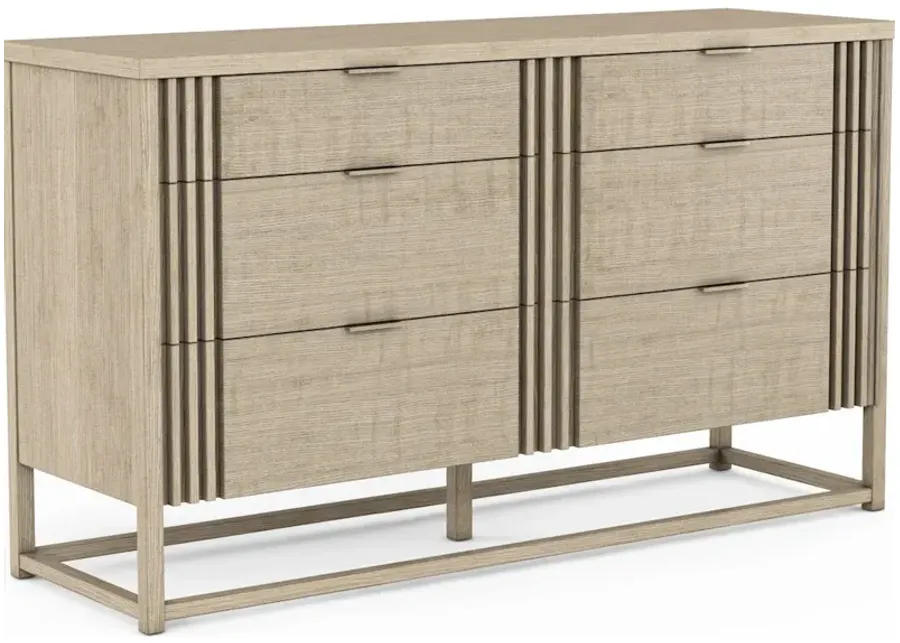 North Side - 6 Drawer Dresser