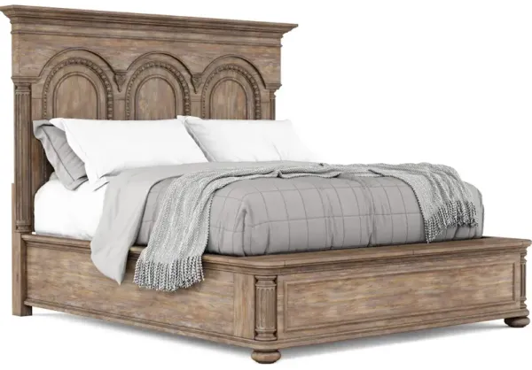 Architrave Queen Panel Bed