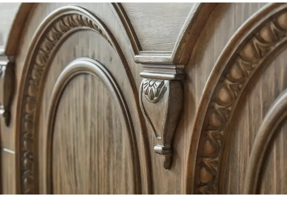 Architrave King Panel Bed Headboard