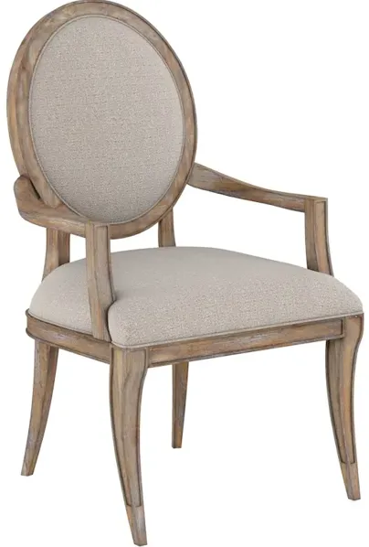 Architrave-Oval Arm Chair