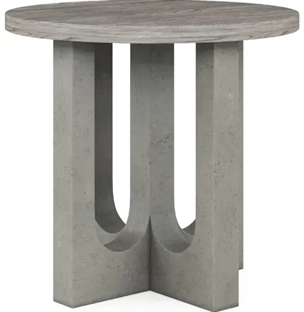 Vault Round End Table