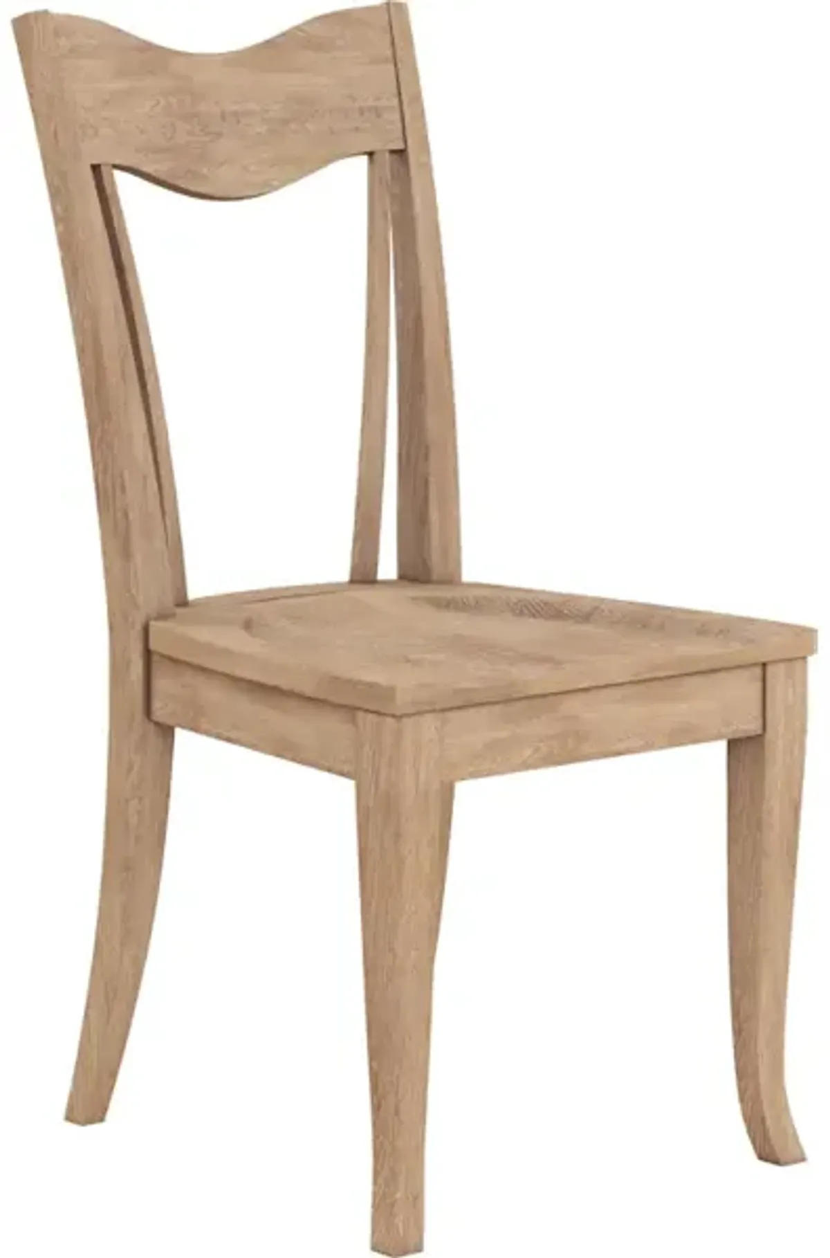 Post Side Chair-Wood Seat