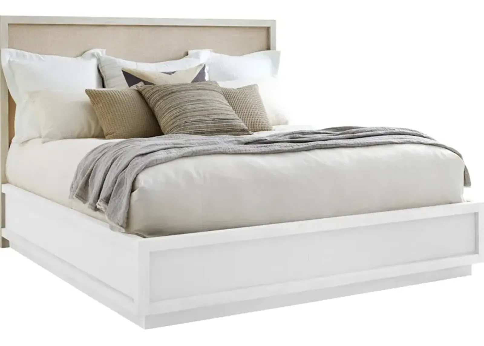 Cotiere-5/0 Wood Platform Bed Headboard