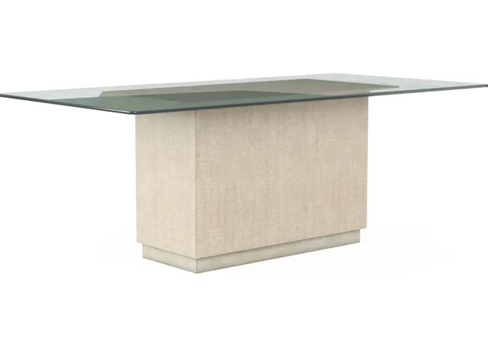 Cotier-Rectangular Dining Table Glass Top