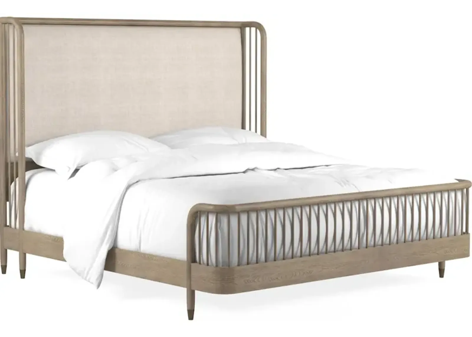 Finn 6/6-6/0 Upholstered Shelter Headboard