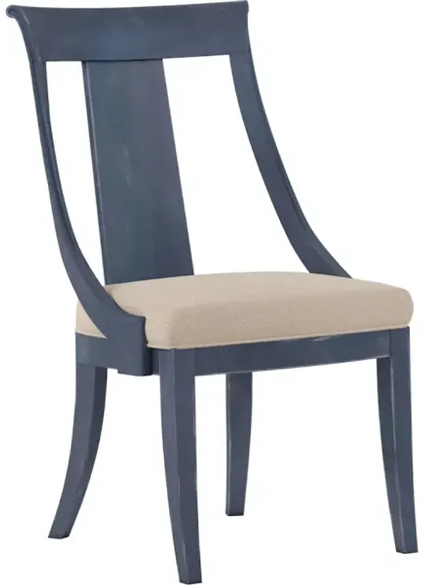 Alcove Side Chair In Slate