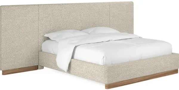 Portico-5/0 Upholstered Bed With End Panel