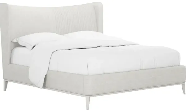 Mezzanine Queen Shelter Upholstered Bed