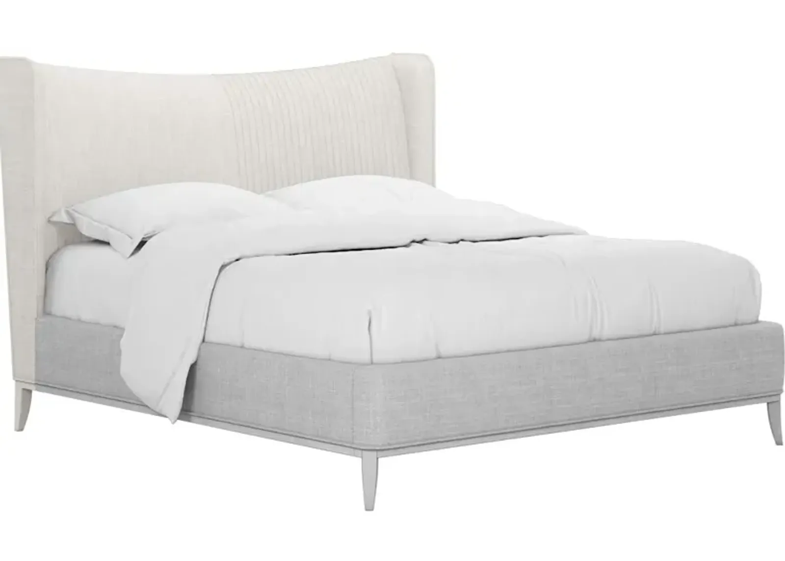 Mezzanine-6/6 Upholstered Shelter Bed Headboard