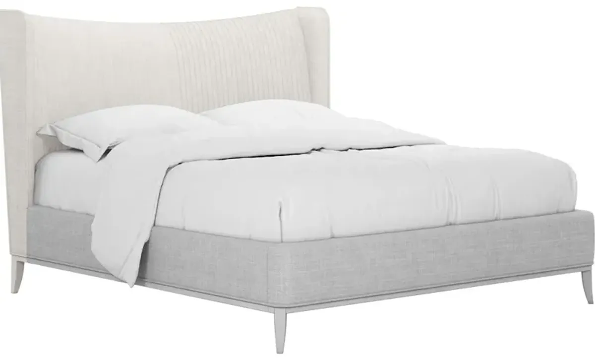 Mezzanine King Shelter Upholstered Bed Headboard