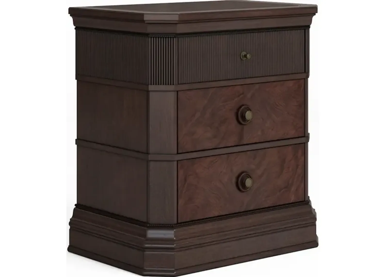 Revival Serpentine Nightstand