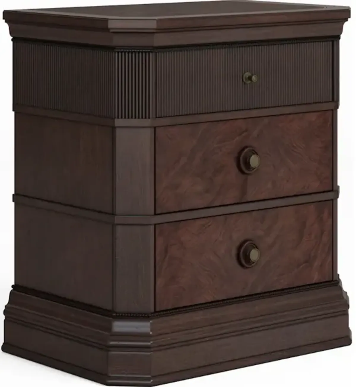 Revival Serpentine Nightstand