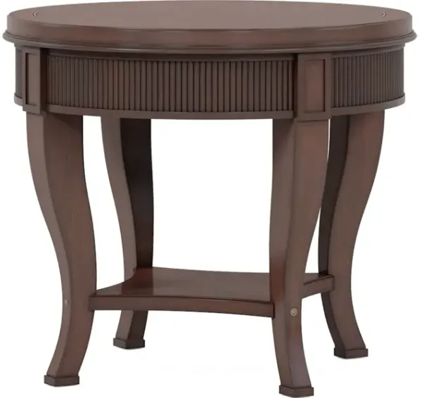 Revival Round End Table