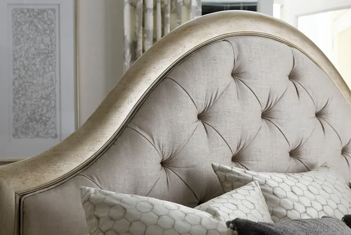 6/6 Upholstered Panel Bed With Storage