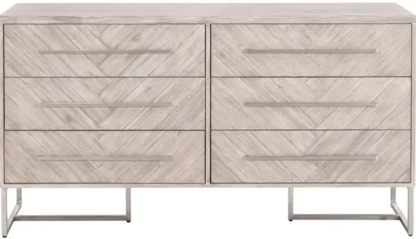 Mosaic 6-Drawer Double Dresser