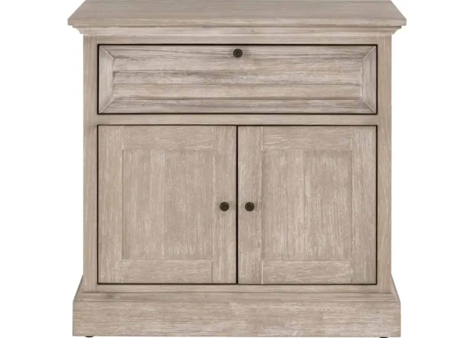 Eden 1-Drawer 2-Door Nightstand