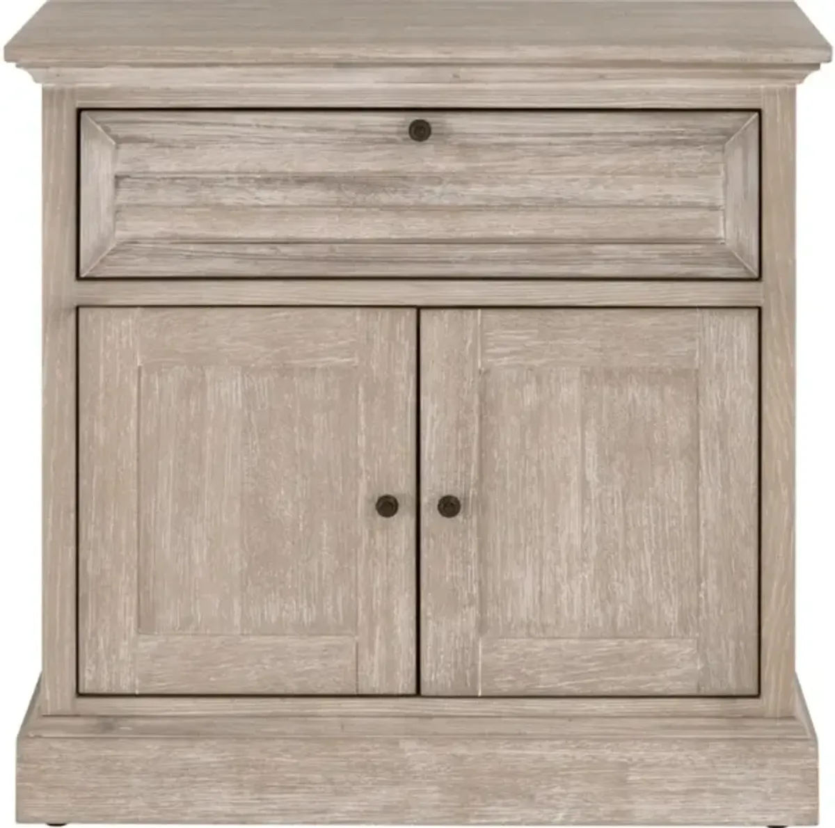 Eden 1-Drawer 2-Door Nightstand