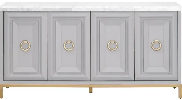 Azure Carrera Media Sideboard