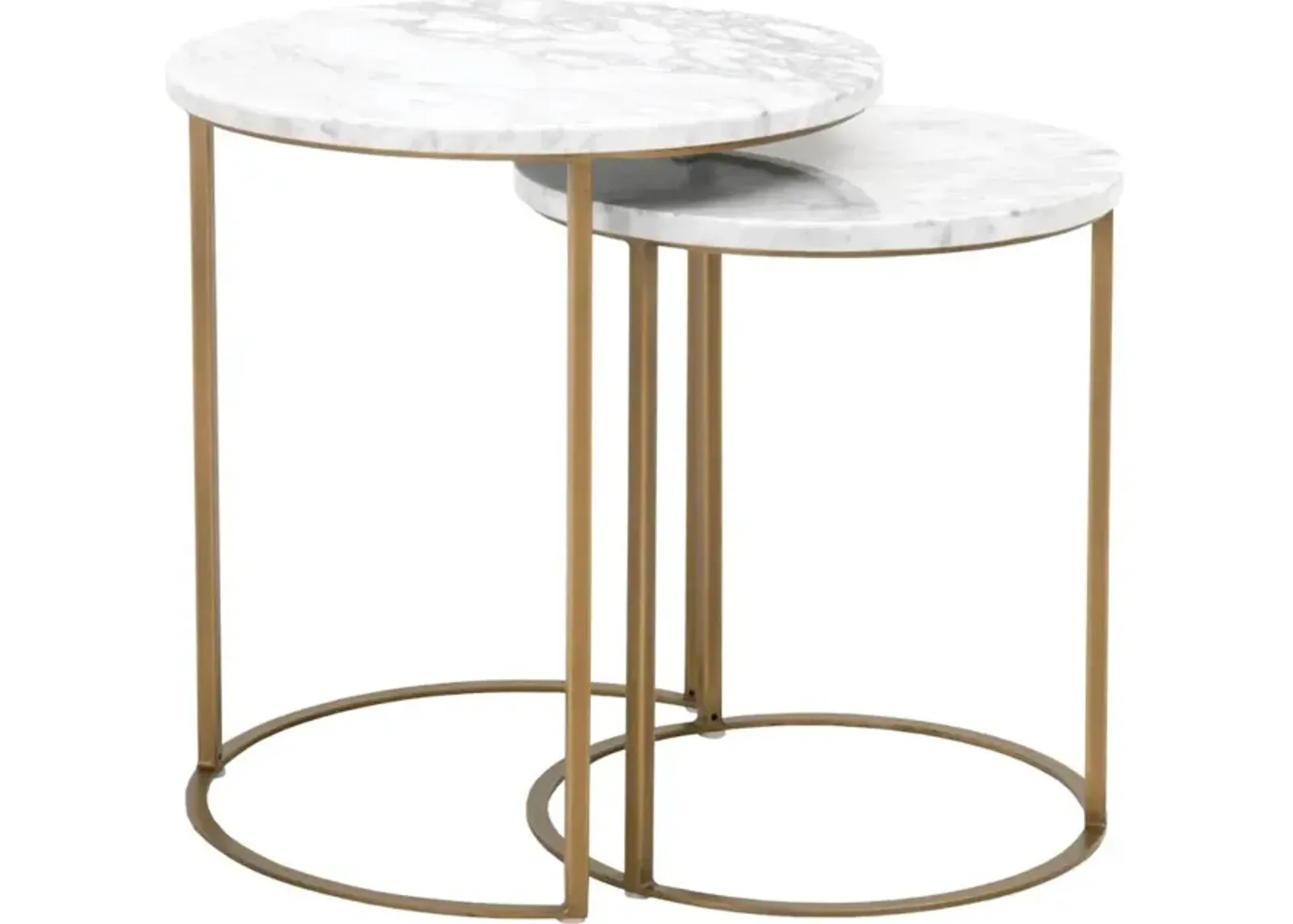 Carrera Round Nesting Accent Table