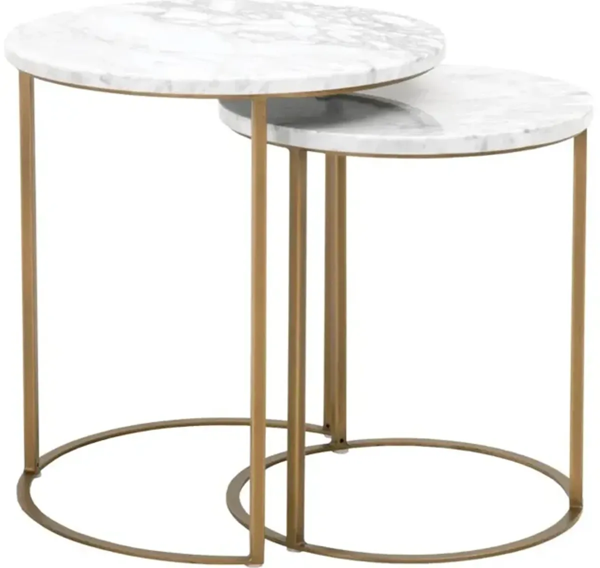 Carrera Round Nesting Accent Table