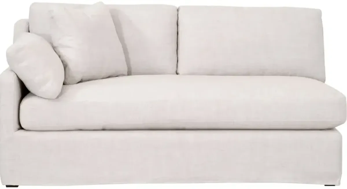 Lena Modular Slipcover 2-Seat Left Slope Arm Sofa