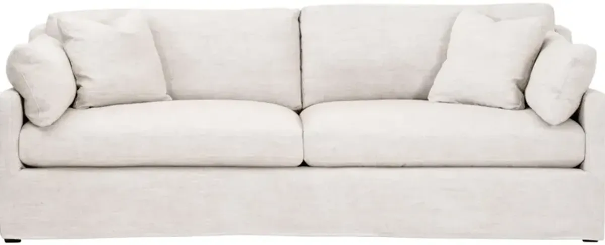 Lena 95 Slope Arm Slipcover Sofa