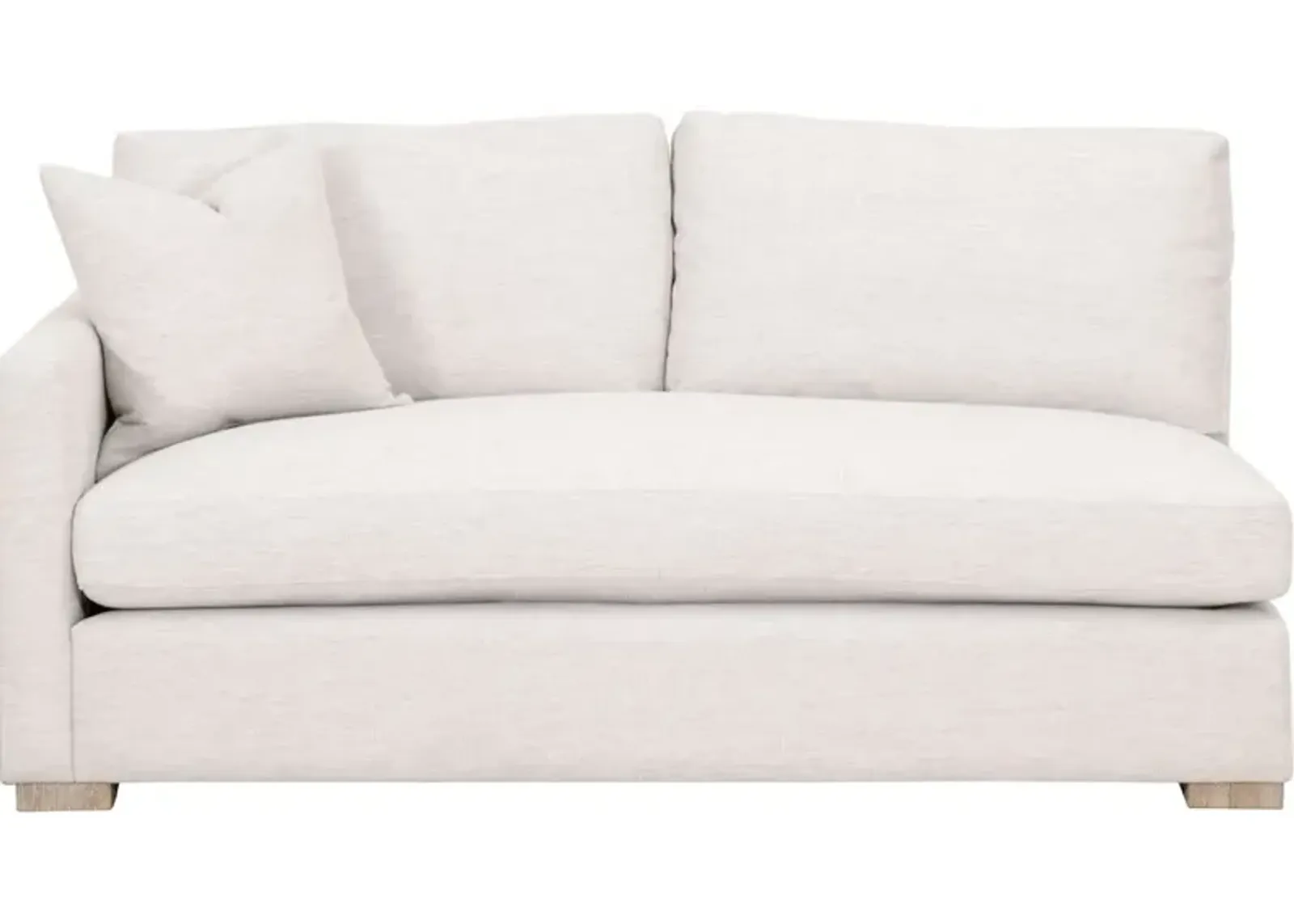 Clara Modular 2-Seat Left Slim Arm Sofa