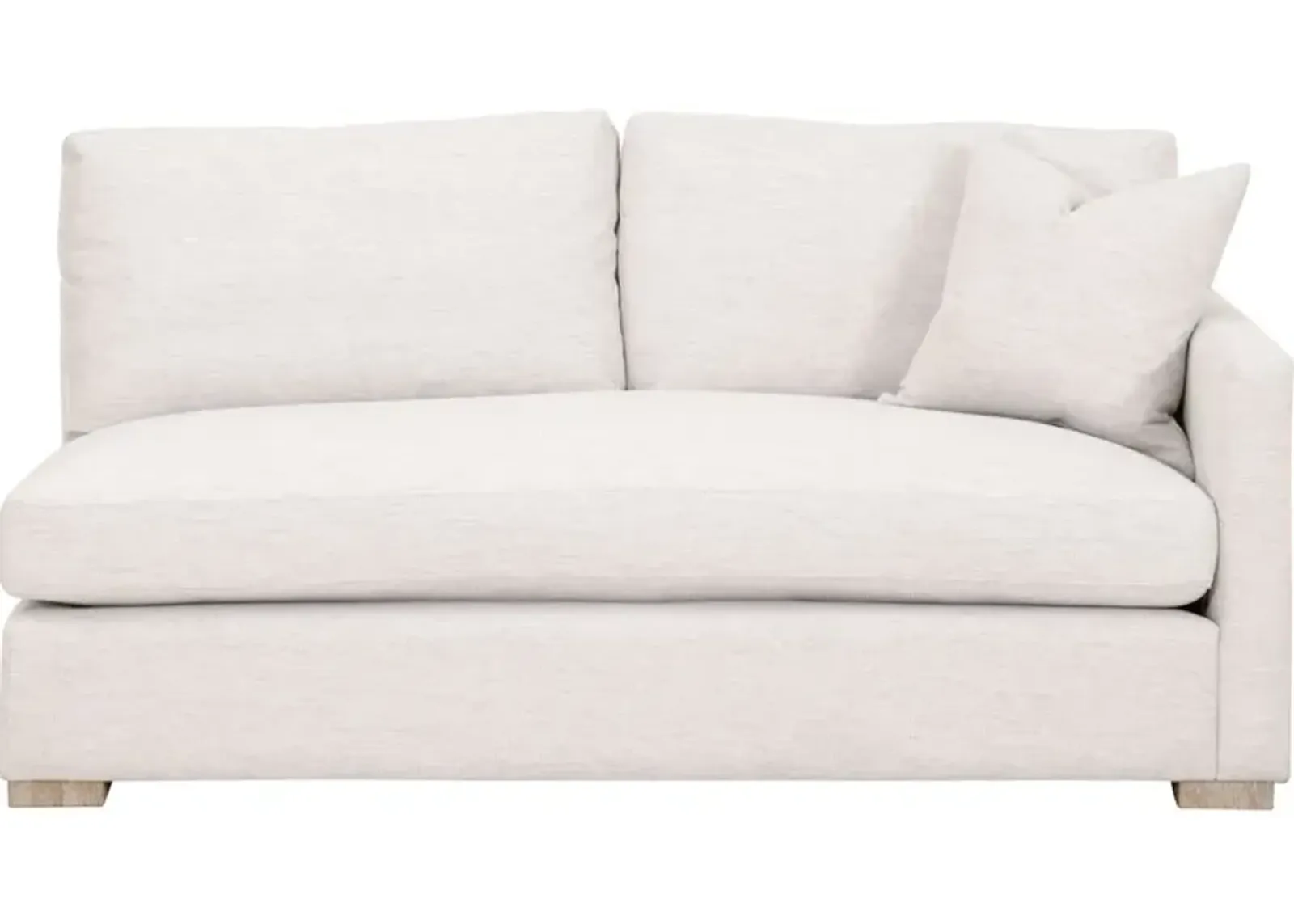 Clara Modular 2-Seat Right Slim Arm Sofa