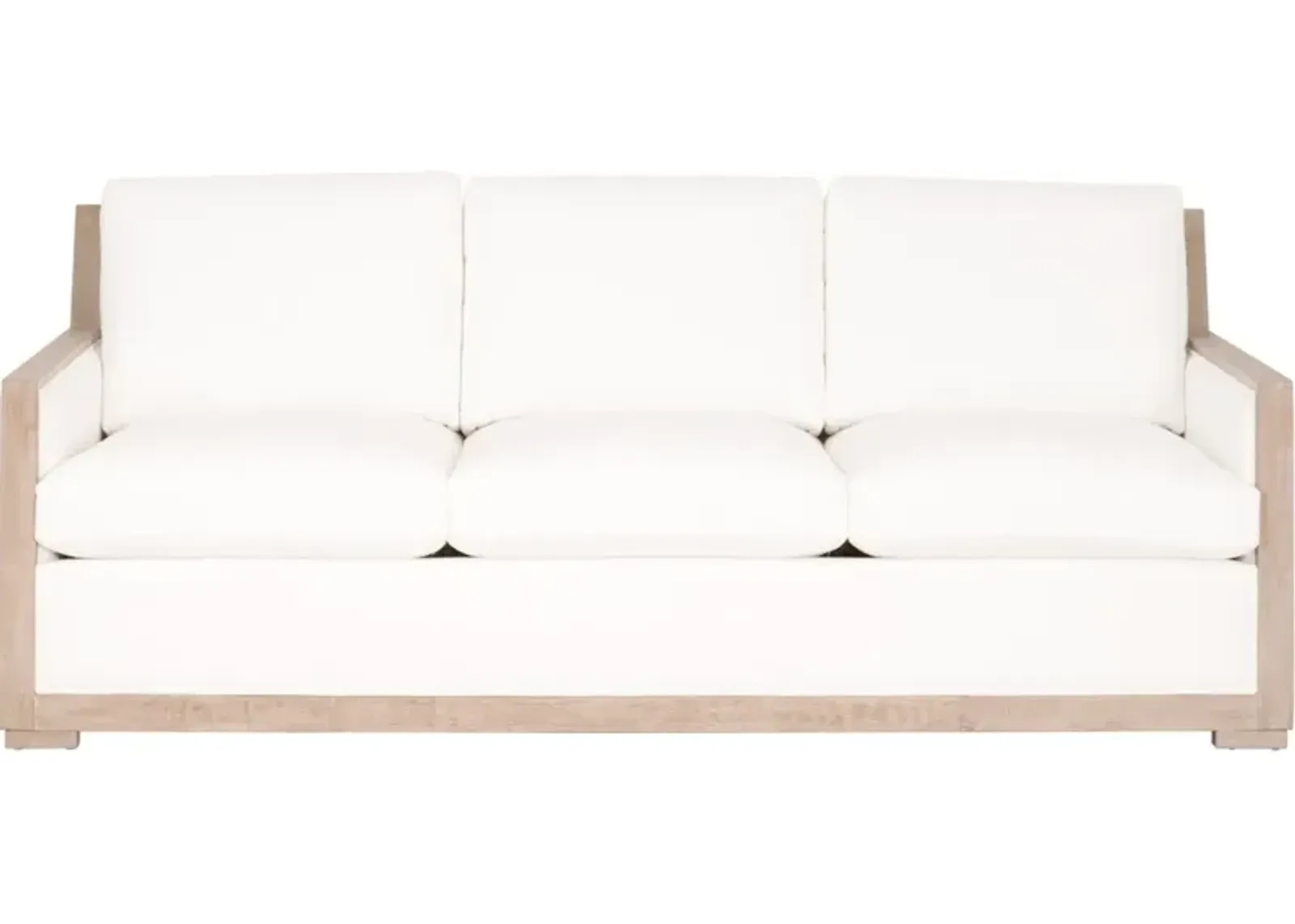 Manhattan 85 Wood Trim Sofa