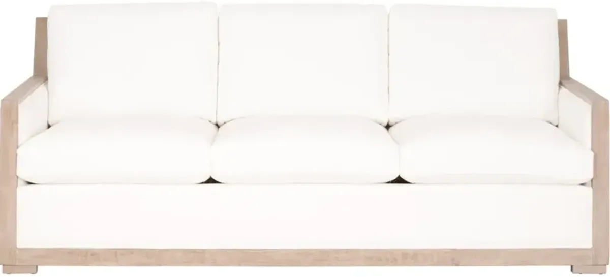 Manhattan 85 Wood Trim Sofa