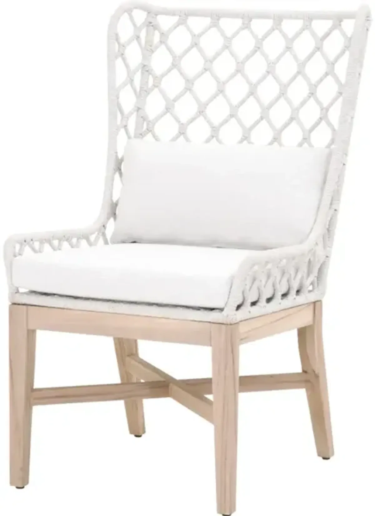 Lattis Outdoor Wing Chair