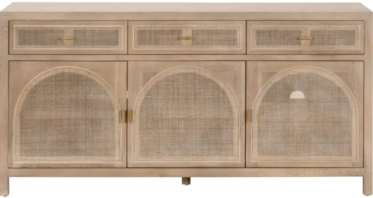 Cane Media Sideboard