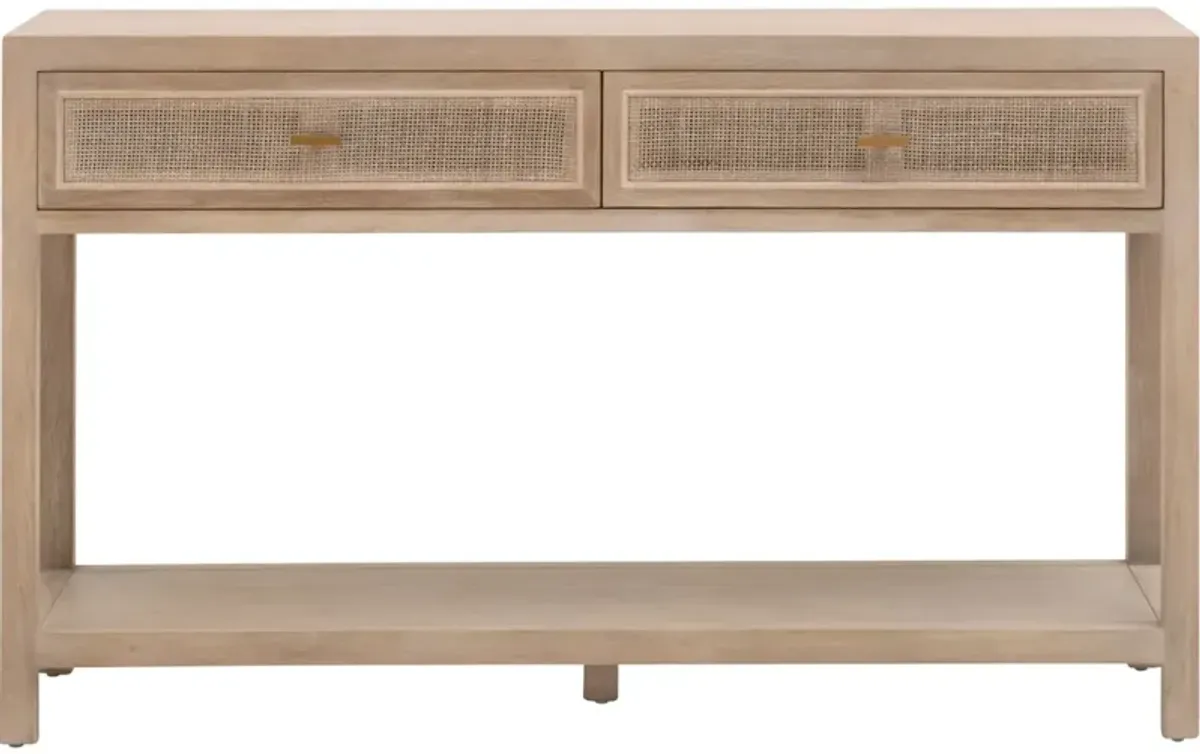 Cane 2-Drawer Entry Console