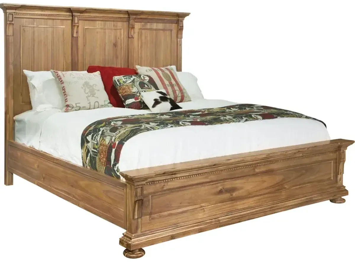 King Panel Bed