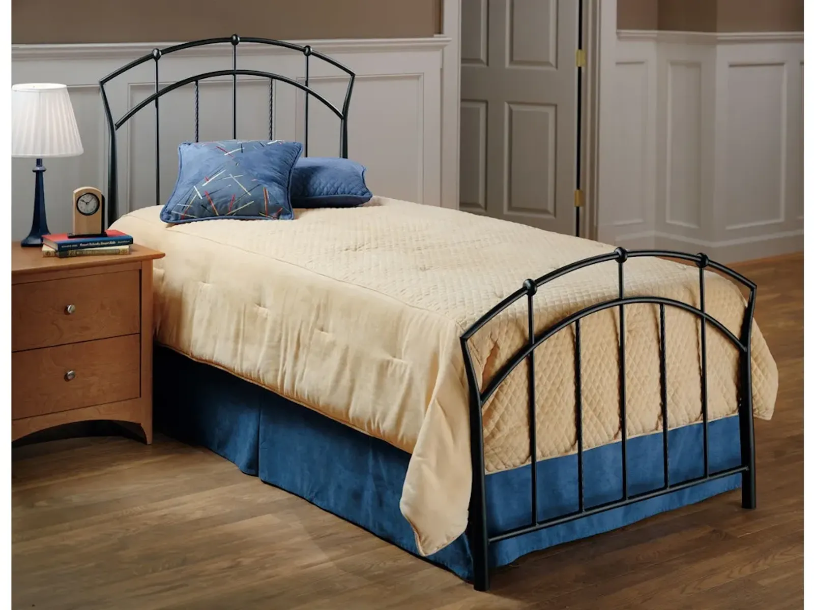 Vancouver Bed Set - Twin - with Rails