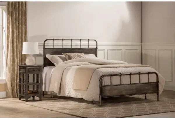 Grayson Bed Set - King - Rails Included