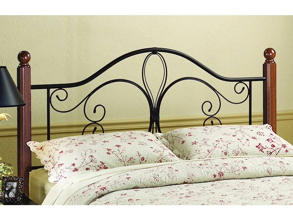 Milwaukee Wood Post Headboard - Twin - Headboard Frame Included