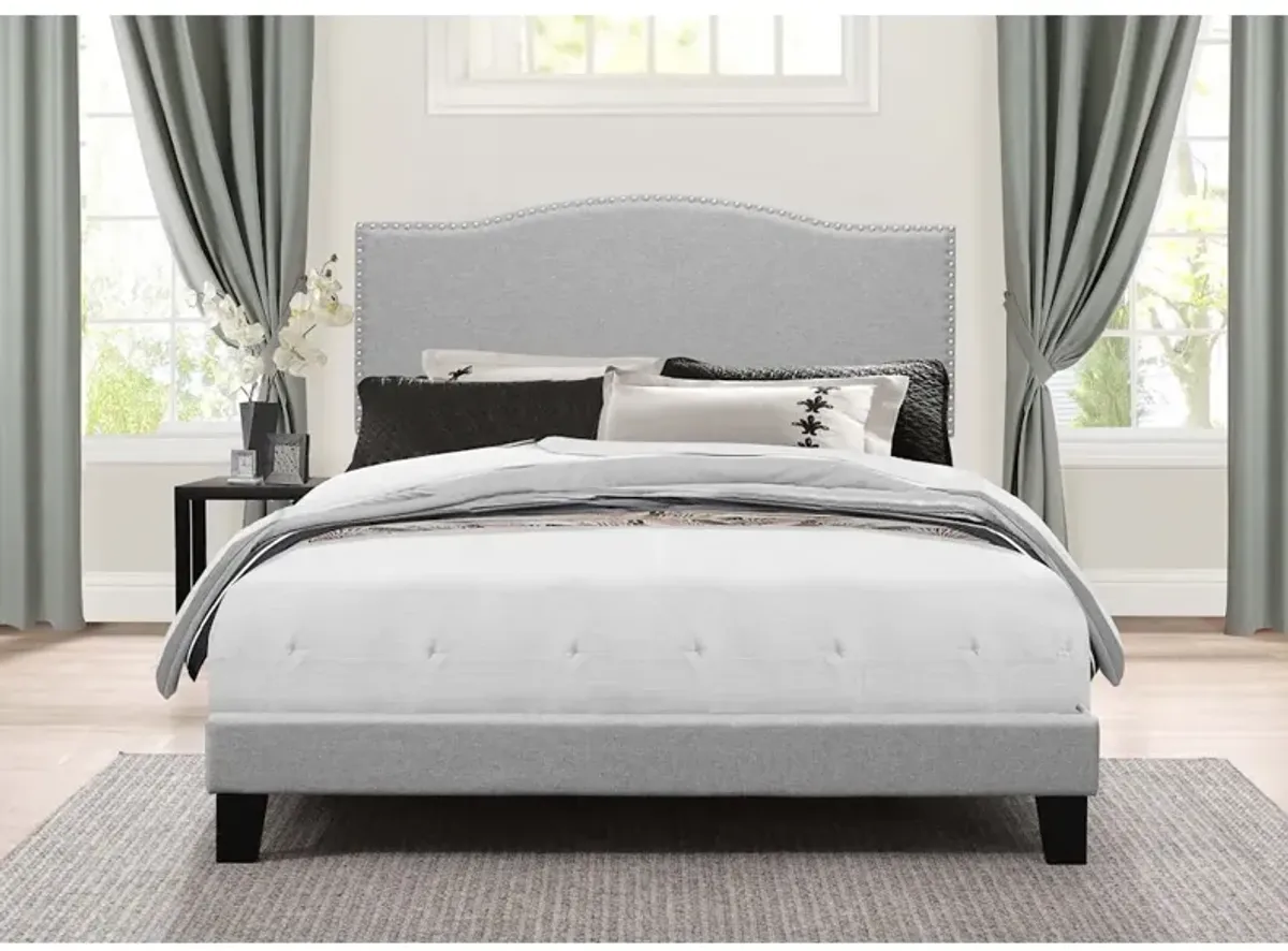 Kiley Bed in One - Full - Glacier Gray Fabric