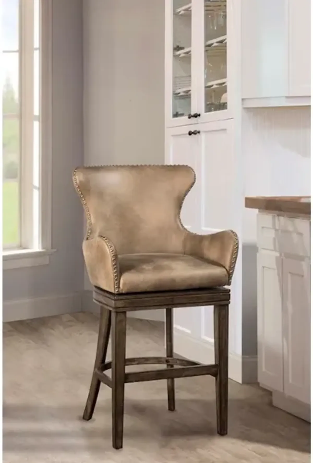 Caydena Swivel Counter Stool